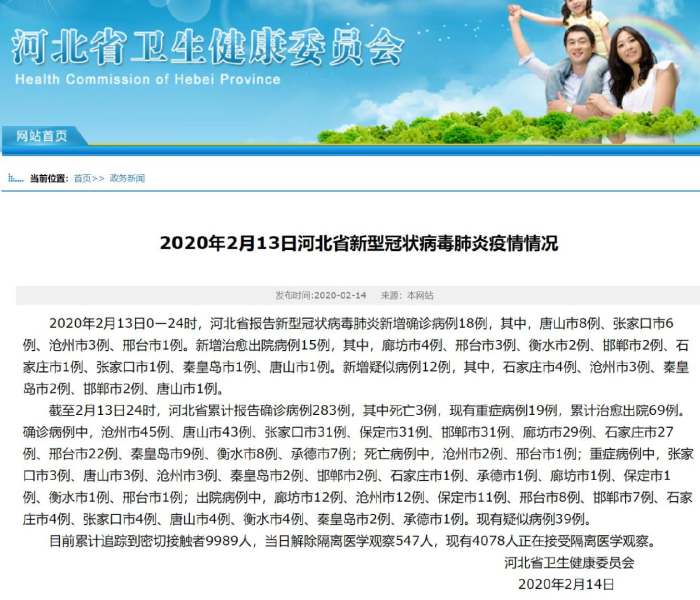 【河北3日新增病例,河北3日新增2例本地新冠肺炎确诊病例】