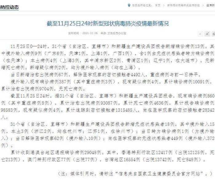 辽宁2日新增病例多少/辽宁2日新增病例