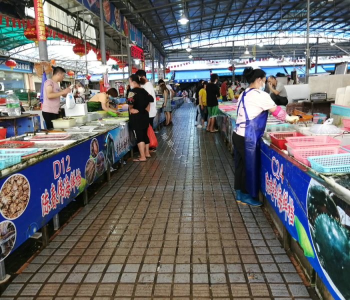 华南海鲜市场一家四口多少钱/华南海鲜市场一家四口多少钱一个