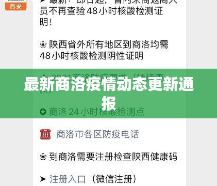 商洛疫情最新名单/商洛市最新疫情