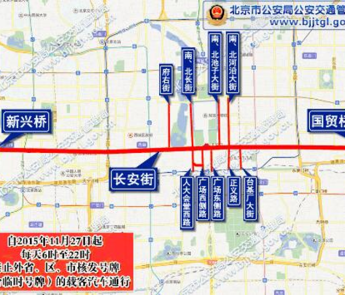 2025年北京车辆限行规定/北京2020年车辆限行